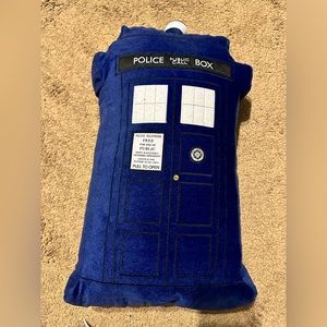 Doctor Who Tardis Pillow